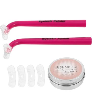 Healeved 5 Sets Eye Makeup Aid Eyeliner Stencils Eyelash Stencil for Makeup Eyelash Stamp for Beginner Eyelashes Prints Stamp Eyelash Guide Lash Stamp for Bottom Eyelashes Diphenylene - Buy Online on GoSupps.com