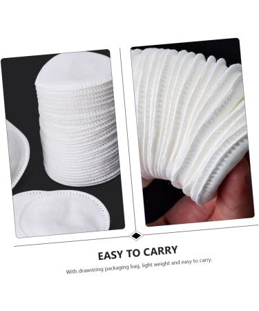 Angoily Reusable Cotton Face Cleaning Pads - Round Exfoliating Makeup Remover Puffs | Eco-Friendly Pure Cotton Wipes for Women - Buy Online on GoSupps.com
