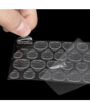 Nail Glue Pads - 480 Transparent Adhesive Pads for Press-On Nails | Nail Studio Manicure Accessories - Buy Online on GoSupps.com