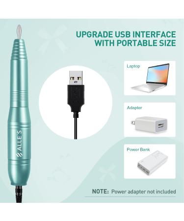 Alls Electric Nail Cutter Kit - 6 Precision Bits 20 000 RPM Manicure & Pedicure Drill for Gel Nails - Portable Nail Milling & Grinding Tools - Buy Online on GoSupps.com