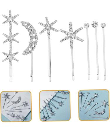Housoutil 3 Sets Fringe Bobby Pin Hair Barrettes Women Hair Accessories Rhinestone Barrettes Womens Hair Clips Star Hair Clips Womens Barrettes for Hair Side Clip Alloy Girl Issue Card - Buy Online on GoSupps.com