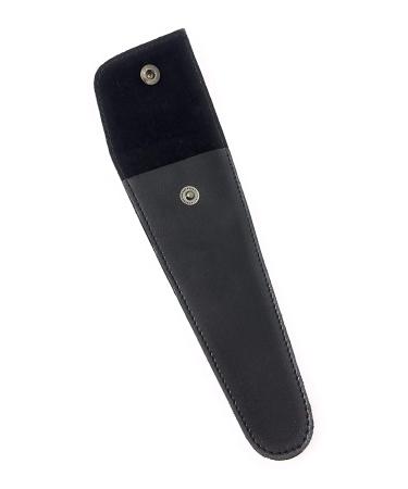 G.B.S Genuine Black Leather Razor & Scissors Protective Case - Travel-Friendly, Secure Snap Lock Design - Buy Online on GoSupps.com