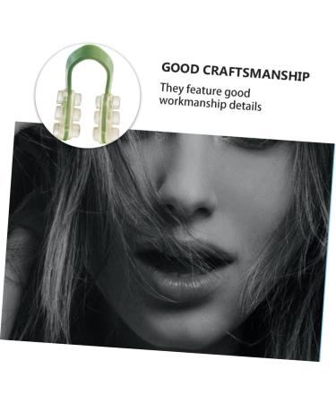 Healifty 2 Sets Nose Clip Set | Anti Snoring Nasal Clip for Snoring and Beauty | Green Woman - Buy Online on GoSupps.com