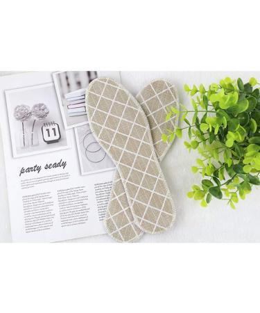 Supvox Bamboo Charcoal Insole Deodorant Shoe Cushions - 3 Pairs | Sweat Absorption Foot Inserts for Men and Women - Size 38 - Buy Online on GoSupps.com