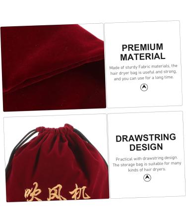 TOVINANNA 12 Pcs Hair Dryer Storage Bag Drawstring Storage Pouch Organizer Bags for Travel Fabric - Buy Online on GoSupps.com