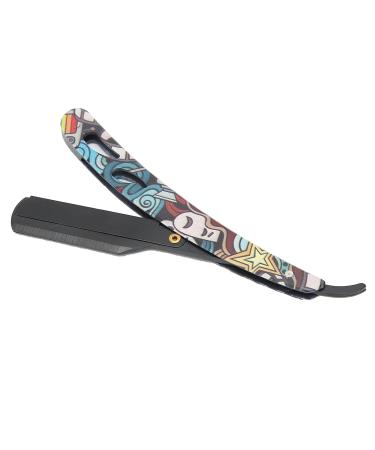 High-Quality Stainless Steel Barber Beard Knife & Razor | Men's Straight Edge Folding Razor - Perfect for Barbers - Buy Online on GoSupps.com