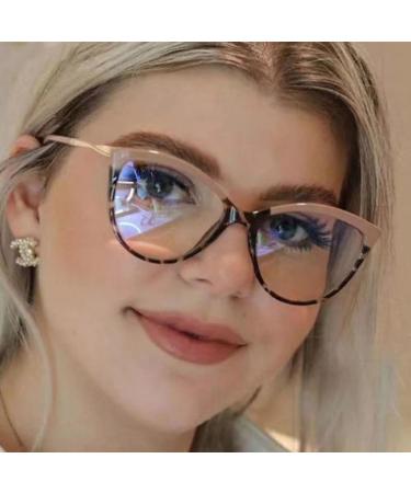 Shanrya Blue Light Blocking Glasses - UV Protection Non-Slip Fit Fashionable TV Viewing - Apricot Color - Buy Online on GoSupps.com