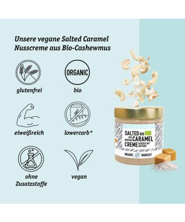 Bio-Almond Whey Protein with Erythritol & Vanilla - Low Carb Sugar-Free | Organic Salted Caramel 190g - International Shipping Available - Buy Online on GoSupps.com