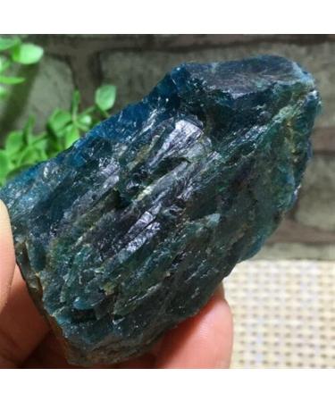 Natural Crystal Rough Blue Green Apatite Crystal Stone Natural Rough Beautiful Crystal (Size : 190-200g) - Buy Online on GoSupps.com