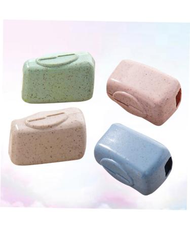 FRCOLOR 36 Pieces Dustproof Toothbrush Caps - Toothbrush Protector & Cover Holder for Travel | International Shipping Available - Buy Online on GoSupps.com