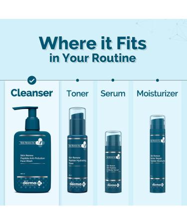 X Dr V Skin Renew Anti-Pollution Face Wash | Gentle Cleanser for Dirt & Impurities | 3.38 Fl Oz - Shop Internationally - Buy Online on GoSupps.com