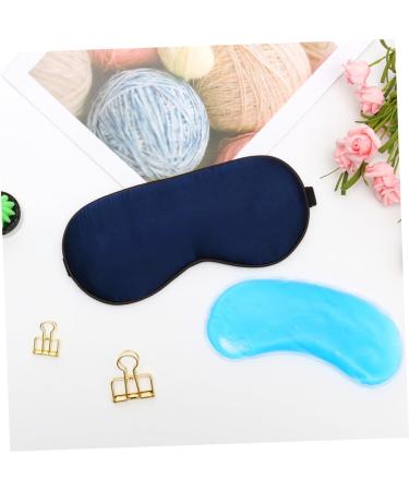 minkissy 1pc Reusable Patch Eye Mask Travel Eye Mask Silk Fabric Eye Mask Reusable Eye Mask Eye Masks Sleep Helper Lightproof Patch Cold Hot Compress Eye Mask to Sleep Goggles - Buy Online on GoSupps.com