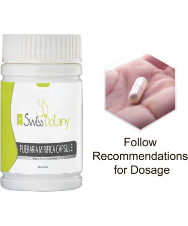 Organic Pueraria Mirifica Breast Enhancement Pills - Natural Breast Enlargement Capsules for Women | Firmness Elasticity & Improved Skin Hair & Nails - 120 Count - Buy Online on GoSupps.com