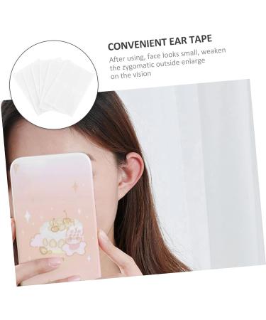 Ear Stickers Correction Protruding Ear Correctors - 120 Pcs Ear Muffs for Women, Babies, Transparent Gel Tape - 4.5x1.3cm - Buy Online on GoSupps.com
