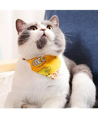 BSitsss Adjustable Cat Collars - 4 Pack Removable Kitten Accessories (18-33cm) - Color Random - Perfect for Cats and Kittens - Buy Online on GoSupps.com