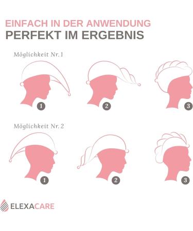 Elexacare Haarturban - 2-Piece Microfiber Turban Towel Set (Anthracite/Dark Gray) for Long Hair - Buy Online on GoSupps.com
