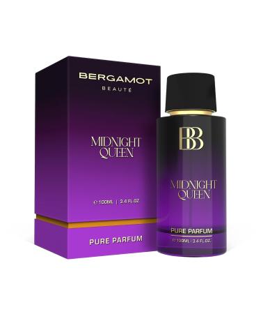 Bergamot_Beaute MIDNIGHT QUEEN Pure Parfum | Orange Caramel & Amber | 12+ Hrs Long Lasting Perfume for Women | Higher Concentration than EDP 100ML