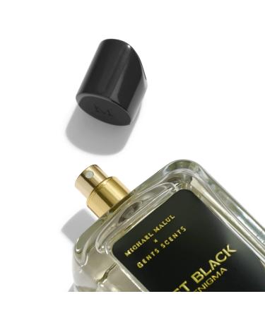 Michael Malul Jet Black Enigma Eau de Parfum for Men - 100ml | 3.4oz 3.4 Fl Oz (Pack of 1) - Buy Online on GoSupps.com