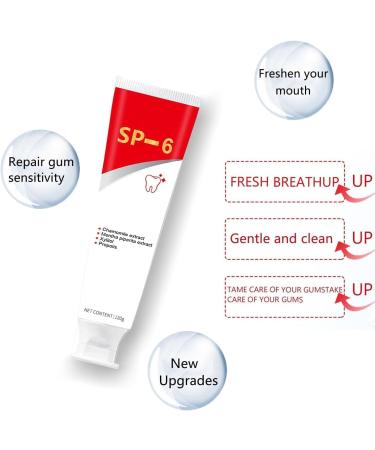 Super Probiotic SP-6 Ultra Whitening Toothpaste | Fresh Breath 9.8 oz | Best International Shipping - Buy Online on GoSupps.com