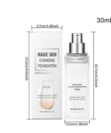  Dubbulon makeup changing foundation liquid foundation color changing makeup foundation moisturizing makeup foundation long lasting foundation for women for mom wife old woman. - Buy Online on GoSupps.com
