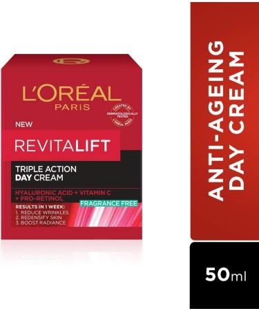 L'Oreal Revitalift Laser X3 Anti Aging Cream 50ml - Buy Online on GoSupps.com