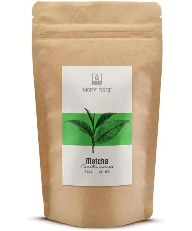 Mary Rose Matcha culinaire 100g - Th vert en poudre Th vert matcha de Chine Sans additifs Source de th ine Stimulation naturelle - Buy Online on GoSupps.com