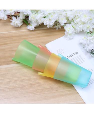Heallily Candy Color Sippy Cups - Set of 4 Trainer Cups for Kids | Infant Water Feeding Cup with Practical Straw - Buy Online on GoSupps.com