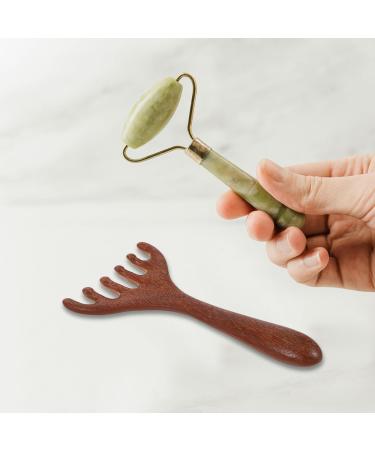2 Pi ces Outil de Massage Bois Guasha pour Chevelu et Yeux Peigne Stimulateur Acupression Portable pour Relaxation et Soulagement des D mangeaisons - Buy Online on GoSupps.com