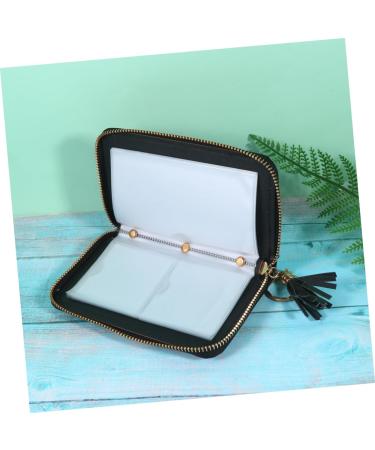 DOITOOL Nail Print Stencil Card Holder Pro Tech Helemts The Handy Stamping Plate Holder Bag for Nail Art Pouch for Nail Art Nail Art Plates Bag Cards Bag Manicure Template Photo Album Seal 16x12cm Black - Buy Online on GoSupps.com