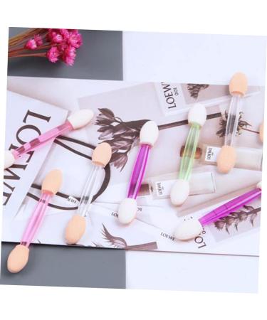 FOMIYES 30pcs Cosmetic Oval Dual Double-ended Eyeliner Sponge Brush Sided Eye Tipped Eyeshadow Tools Shadow - Buy Online on GoSupps.com