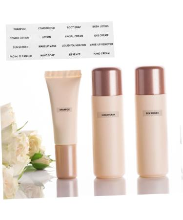DOITOOL 30 pcs Adhesive Stickers Adhesive Labels Travel Stickers Shampoo and Conditioner Labels Makeup - Buy Online on GoSupps.com