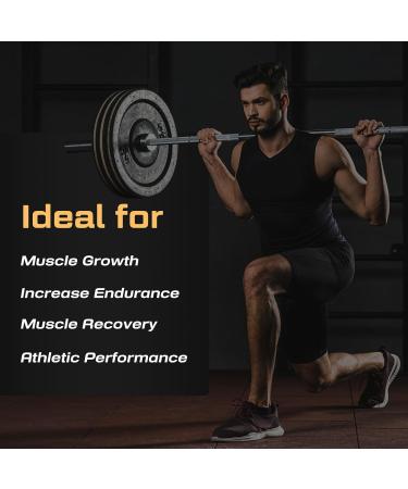 Turkesterone Supplement 1200mg - High Strength 20% Turkesterone Extract for Muscle Growth - Vegan & Additive-Free - 60 Count - Buy Online on GoSupps.com