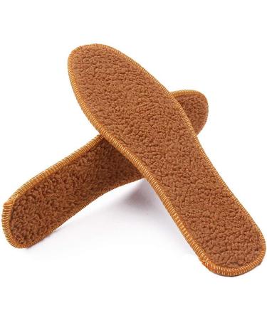 3 Pairs Women's Sherpa Berber Fleece Shoe Insoles for Cozy Warmth (Size 7.5-8 Narrow) - Buy Online on GoSupps.com