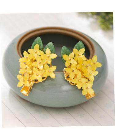 FRCOLOR 1Pc hair barrettes hair pin flower hair clip hair bows clips decorative hair bow hair clips hair clips for kids alligator hair clips flower hair accessories girl Bobby alloy - Buy Online on GoSupps.com