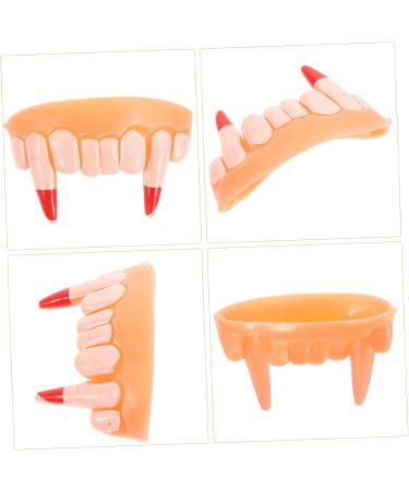 Alasum 12pcs Cosplay Props Fake Fangs Ugly Teeth Fangs Toy Funny Rubber Clothing Items - Buy Online on GoSupps.com