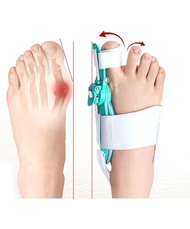 Bunion Corrector 180 Adjustable Toe Straightener for Bunion Relief - Foot Care for Men and Women - Buy Online on GoSupps.com