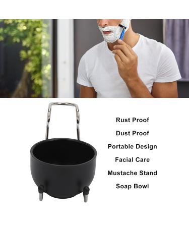 Beard Grooming Stand Holder for Men | Metal Soap Dish & Mustache Accessories | Perfect Gift for Boyfriend or Husband - Buy Online on GoSupps.com