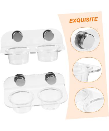 Toddmomy 1 Set Magnetic Water Feeder Gecko Feeding Ledge Spider Water Feeder Gecko Food Cups Magnetic Reptile Feeding Cup Water Basin for Spiders Snake Feeding Water Bowl Reptile Bowls - Buy Online on GoSupps.com