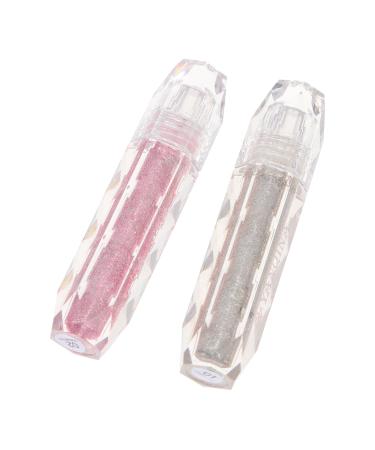 TOVINANNA 2pcs Eyeshadow Liquid Eye Shadow Irish Accessories for Women Long Make up Lasting Cosmetic Plastic