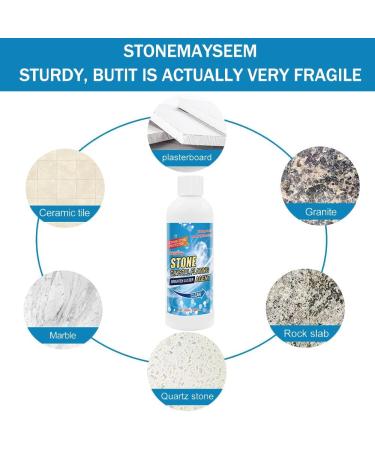 HASAIKA Nettoyant pour D tachant pour Pierre Agent de Placage de Cristal de Pierre Nettoyant Poli Pour Marbre pour Granit Marbre Carrelage Plaques de Cuisson de Cuisine - Buy Online on GoSupps.com