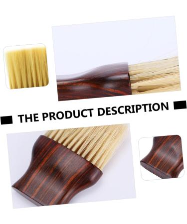 DOITOOL 1pc Hair Brush Cleaning Dusting Hair Cleaning Sweeping Duster Neck Duster Hairdressing Haircut Brush Broken Hair Beech Child Soft Fur Hairdressing Tool 14.5X7X3CM Assorted Color - Buy Online on GoSupps.com