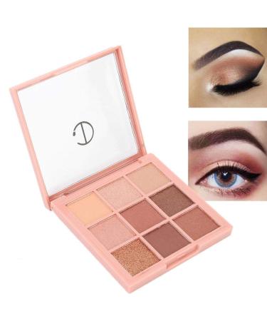 9 colors eyes shadow pallet waterproof and weld-resistant Professional Matt Eyeshadow Make up pallets everyday and evening make-up cosmetic powder for eyeshadow Mother's Day gift
