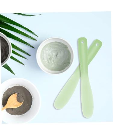 Baluue 10pcs Tool Stick Makeup Mixing Spatula Face Mask Mixing Tools Spatula Scoops Pp re-usable 20.5x3x0.6cm Green - Buy Online on GoSupps.com