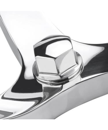 316 Stainless Steel Boat Steering Wheel 13-1/2 Dia with Turning Knob - Fits Seastar & Verado | 5/8-18 Nut Included - Buy Online on GoSupps.com