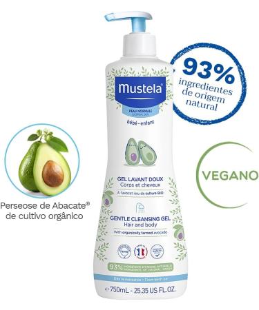 Mustela Bebe Gentle Cleansing Gel 750ml - One Size | Baby Bath and Body Care - Buy Online on GoSupps.com