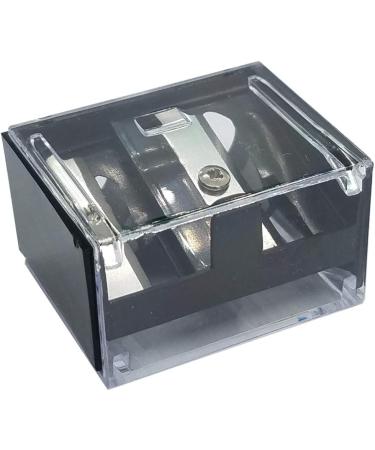 Rxtour Dual Cosmetic Pencil Sharpener - Transparent Eye Makeup Pencil Sharpener - Buy Online on GoSupps.com