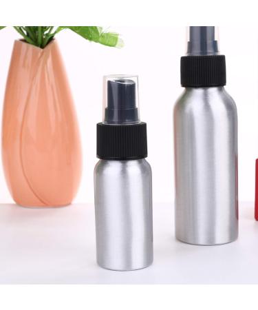 Milist Refillable Aluminum Spray Bottles - Set of 3 (30ml 50ml 100ml) - Travel-Friendly All-Purpose Cosmetic and Cleaning Containers - Black & White Options - Buy Online on GoSupps.com
