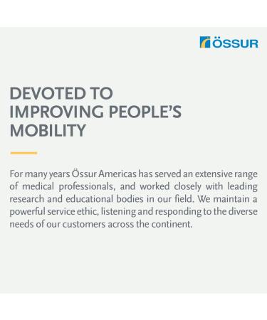 Ossur AFO Leaf Spring Ankle-Foot Orthosis for Drop Foot | Low-Profile Flexible Sole | Customizable Fit | Small/Medium Right Foot - Buy Online on GoSupps.com