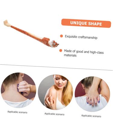Frcolor 2-in-1 Wooden Back Scratchers & Neck Massage Tools for Men | Premium Itching Relief & Relaxation - Buy Online on GoSupps.com