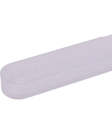 PARSA Beauty Toothbrush Case - Durable White Plastic Travel & Storage Box for Toothbrushes - Buy Online on GoSupps.com